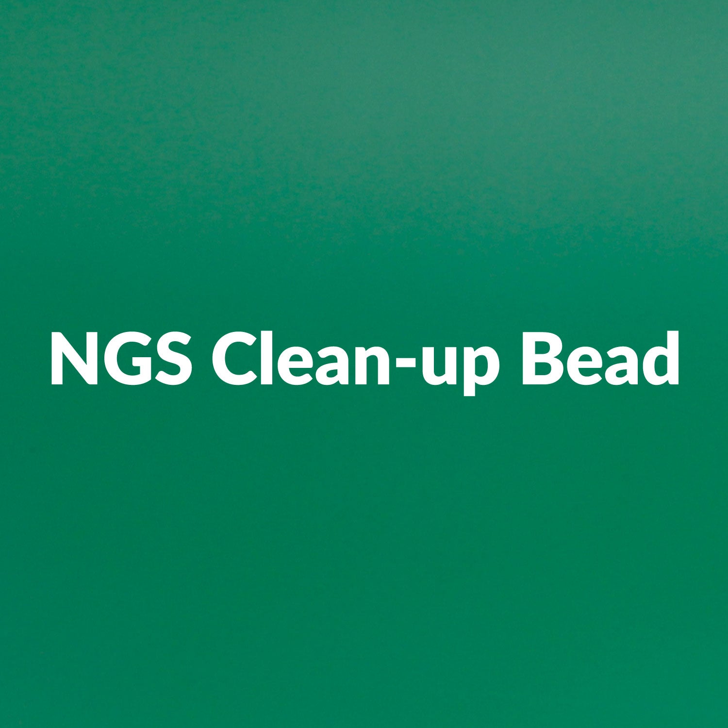 Clean-up NGS bead